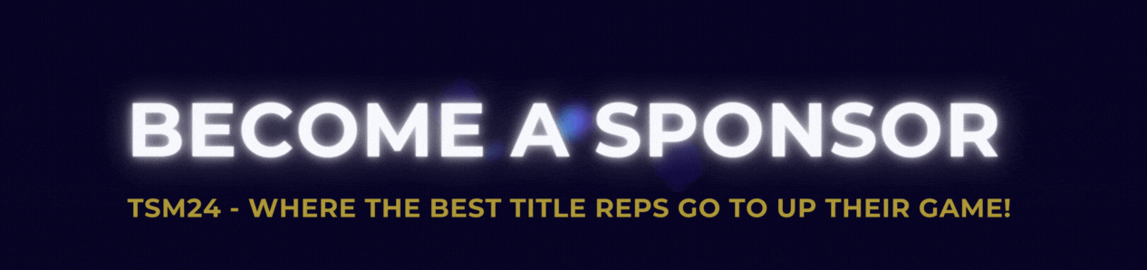 Become a Sponsor for Title Sales Mastery!